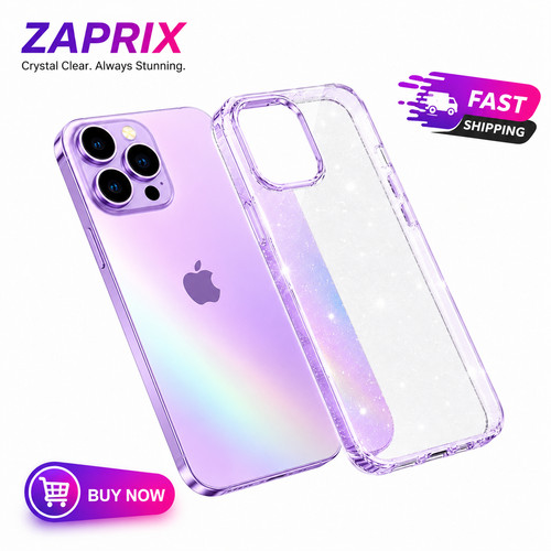 Zaprix glitter case - zaprix,