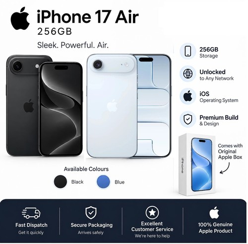 Apple iphone air 256gb - 17, 5g